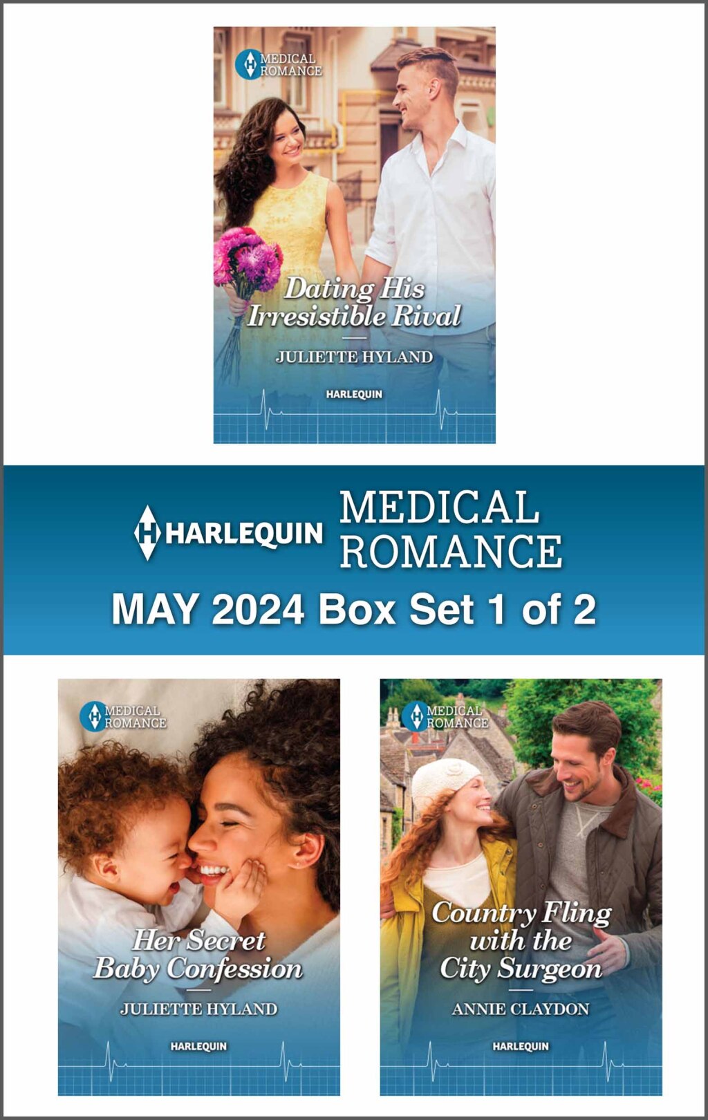 Reflowable Harlequin Medical Romance May 2024 - Box Set 1 of 2; $13.31