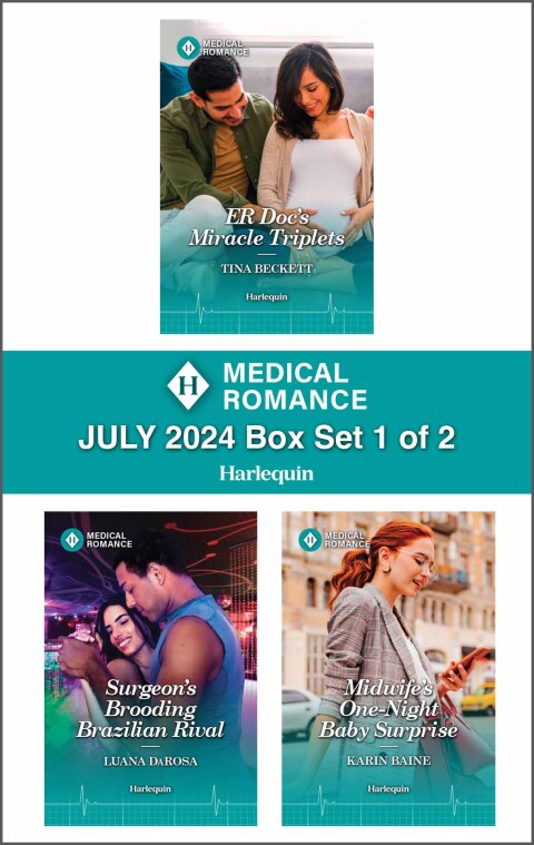 Cover image for book Harlequin Medical Romance July 2024 - Box Set 1 of 2