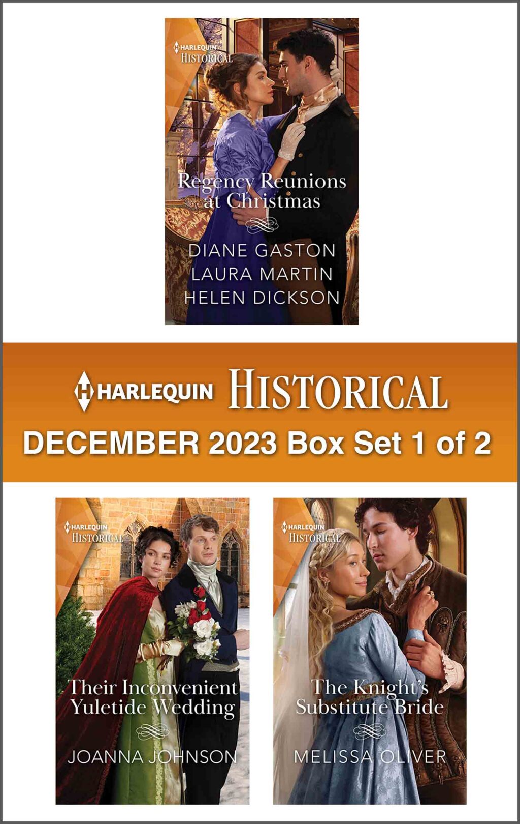 Reflowable Harlequin Historical December 2023 - Box Set 1 of 2; $13.31
