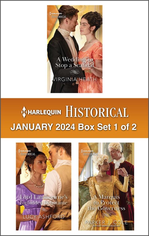 Cover image for book Harlequin Historical January 2024 - Box Set 1 of 2
