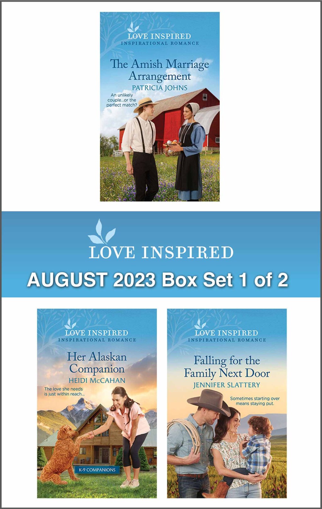 Reflowable Love Inspired August 2023 Box Set - 1 of 2; $13.31