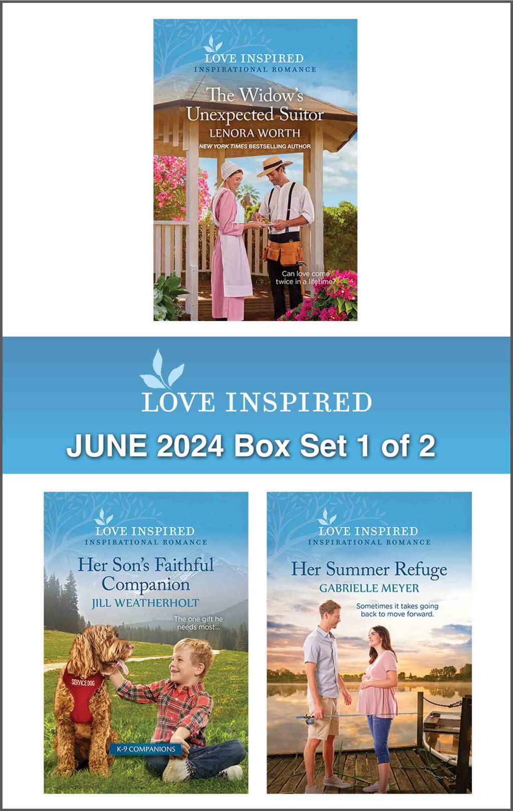 Reflowable Love Inspired June 2024 Box Set - 1 of 2; $13.31