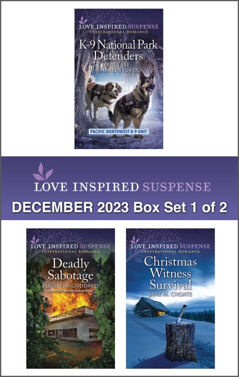 Cover image for book Love Inspired Suspense December 2023 - Box Set 1 of 2