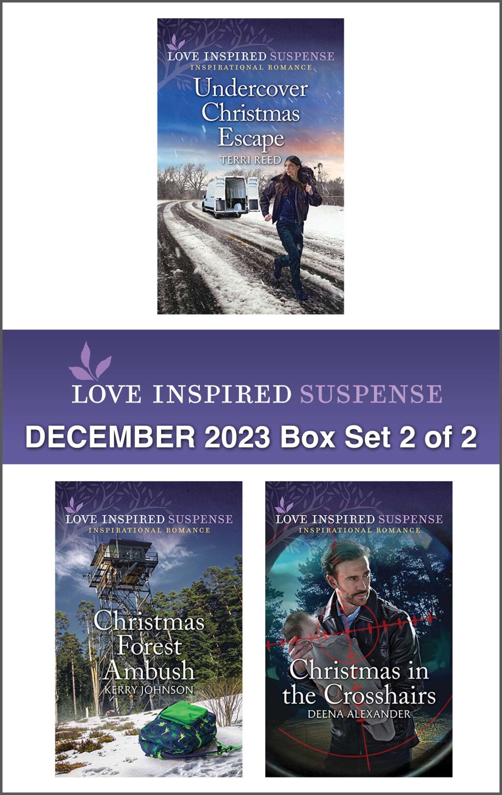 Reflowable Love Inspired Suspense December 2023 - Box Set 2 of 2; $13.31