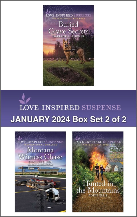 Cover image for book Love Inspired Suspense January 2024- Box Set 2 of 2
