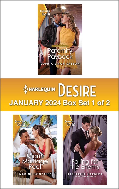 Cover image for book Harlequin Desire January 2024 - Box Set 1 of 2