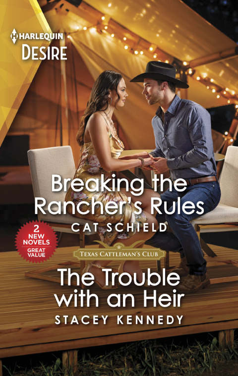 Cover image for book Breaking the Rancher's Rules & The Trouble with an Heir