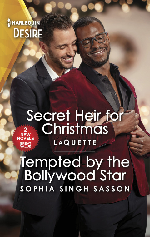 Cover image for book Secret Heir for Christmas & Tempted by the Bollywood Star