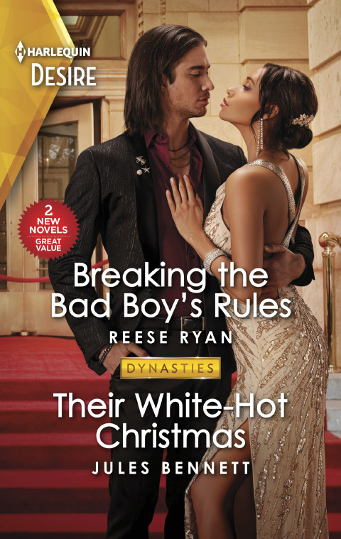 Cover image for book Breaking the Bad Boy's Rules & Their White-Hot Christmas
