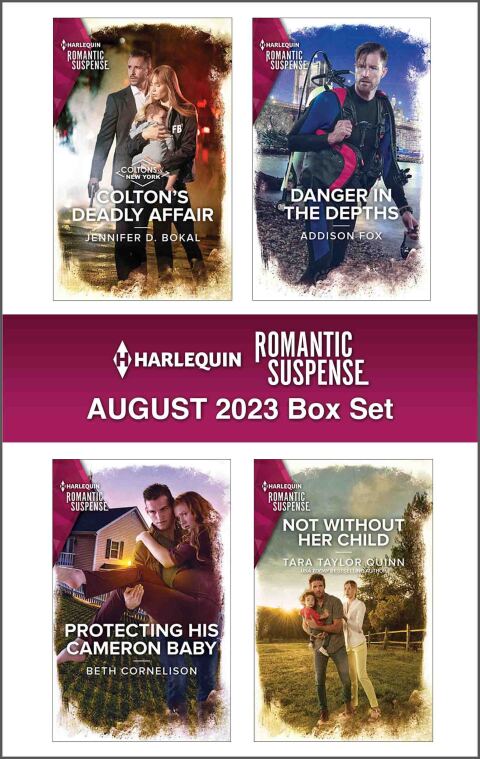 Cover image for book Harlequin Romantic Suspense August 2023 - Box Set