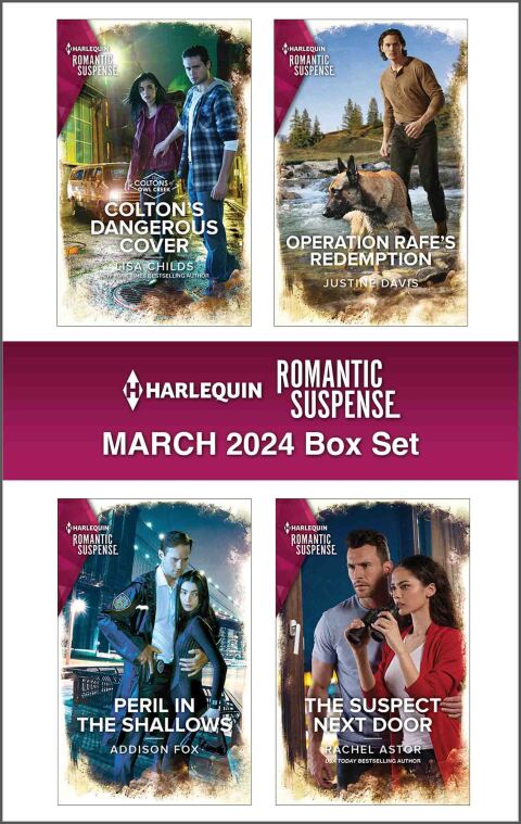 Cover image for book Harlequin Romantic Suspense March 2024 - Box Set