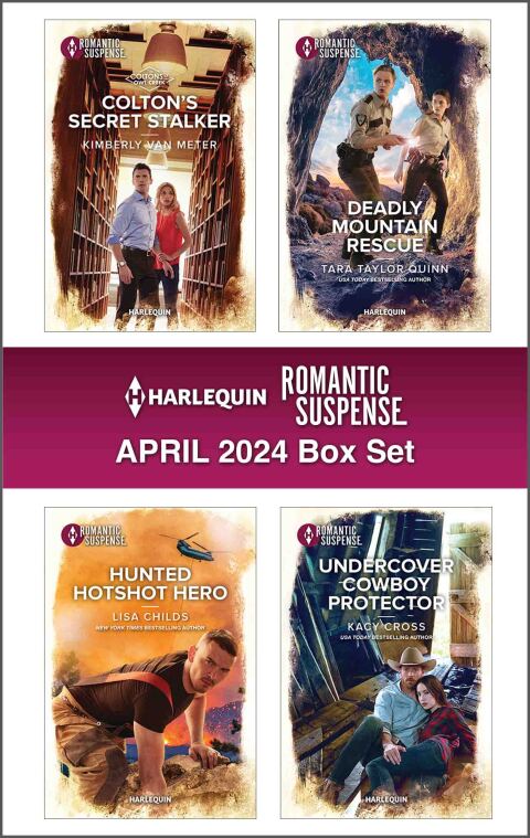 Cover image for book Harlequin Romantic Suspense April 2024 - Box Set