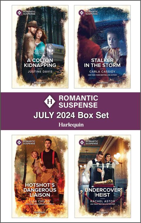 Cover image for book Harlequin Romantic Suspense July 2024 - Box Set