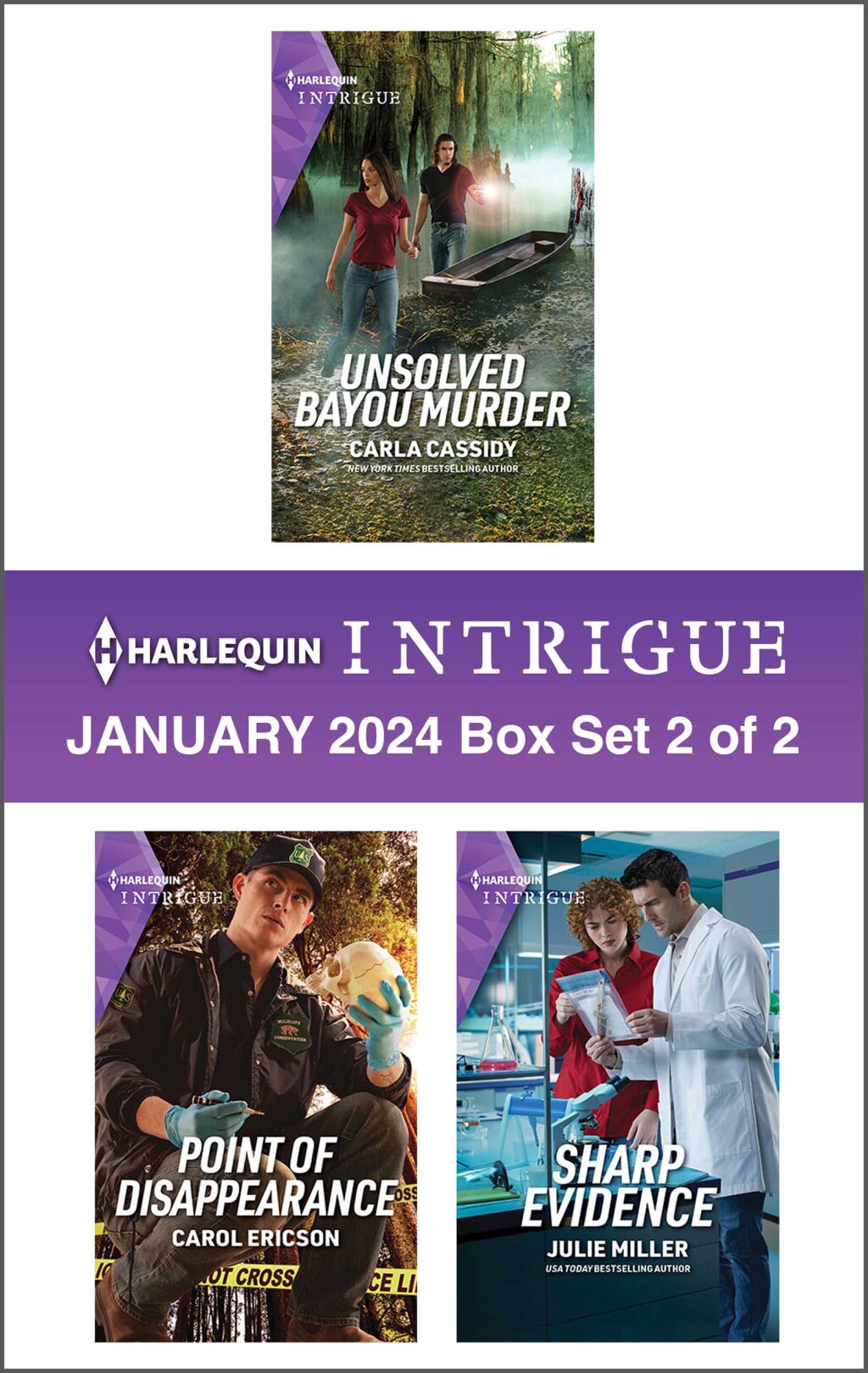 Reflowable Harlequin Intrigue January 2024 - Box Set 2 of 2; $13.31