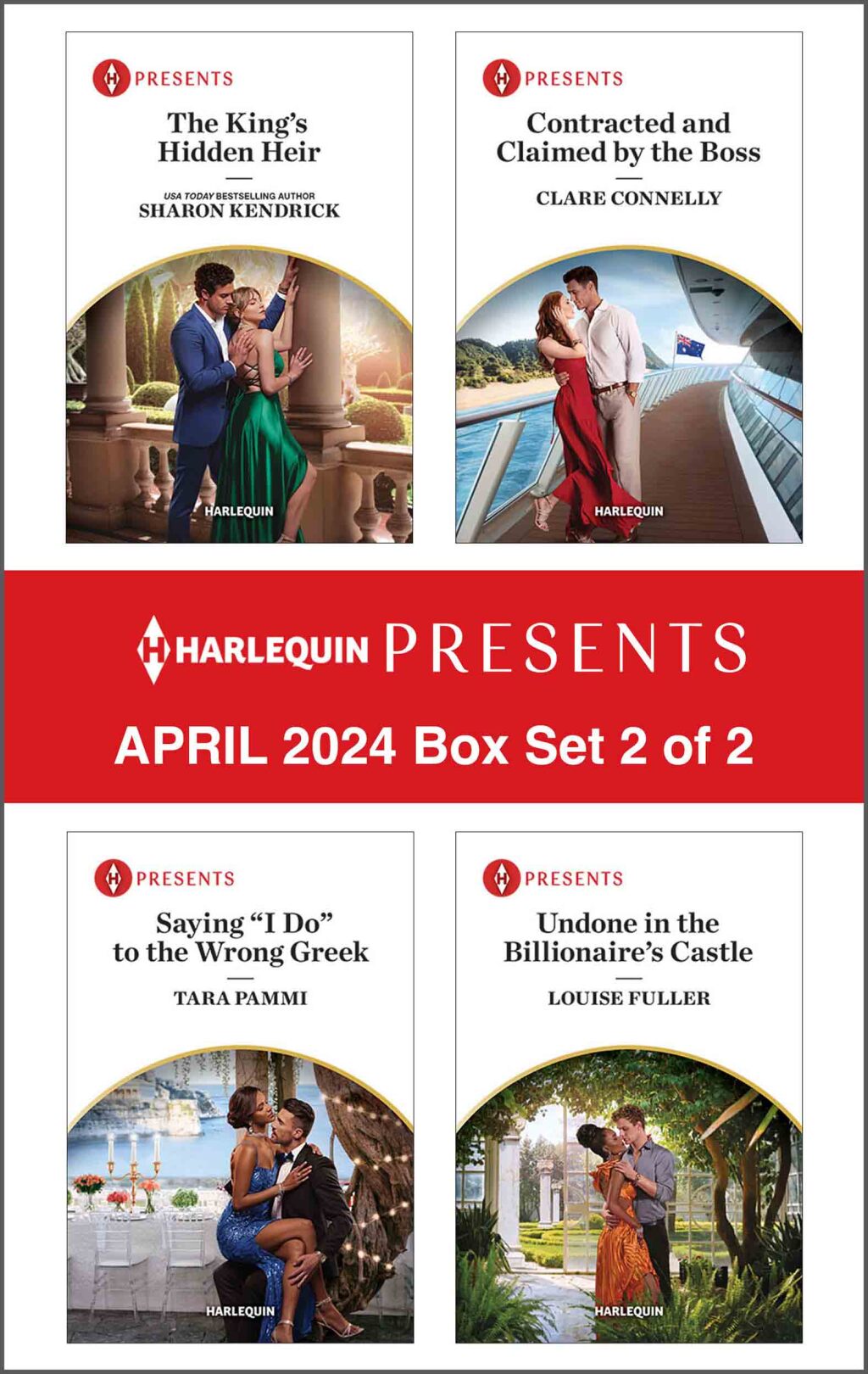 Reflowable Harlequin Presents April 2024 - Box Set 2 of 2; $17.75