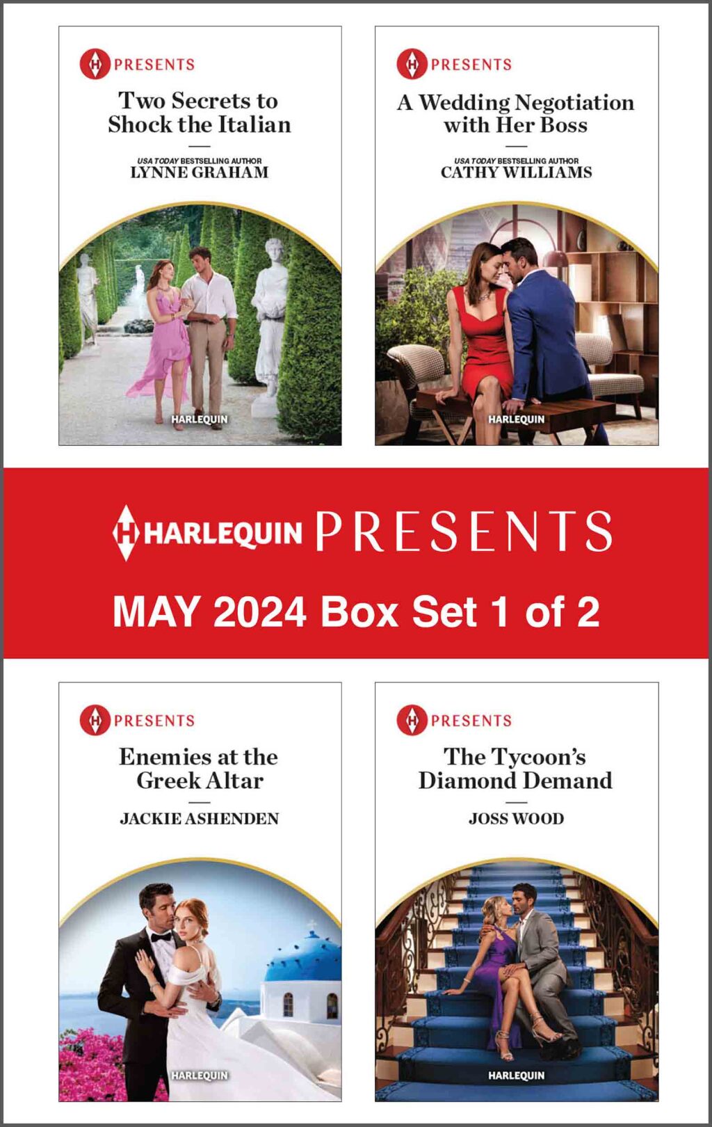 Reflowable Harlequin Presents May 2024 - Box Set 1 of 2; $17.75