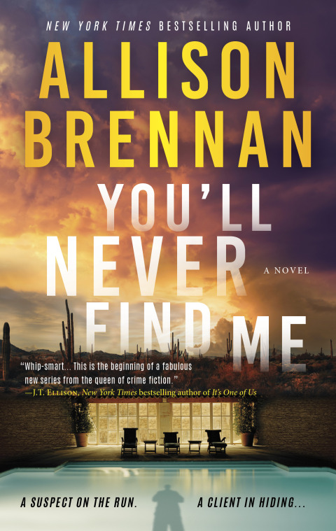 Cover image for book You'll Never Find Me