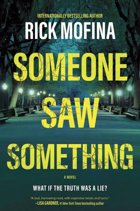 Cover image for book Someone Saw Something