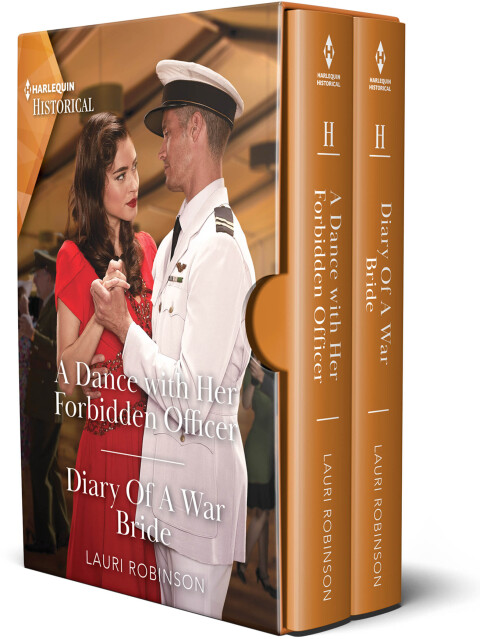 Cover image for book A Dance with Her Forbidden Officer & Diary of a War Bride