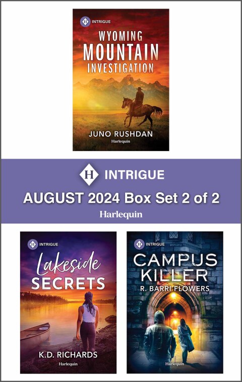 Cover image for book Harlequin Intrigue August 2024 - Box Set 2 of 2