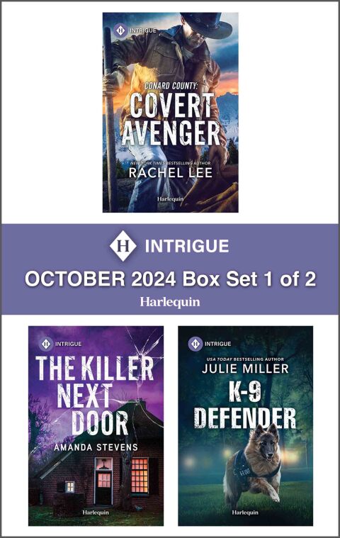 Cover image for book Harlequin Intrigue October 2024 -  Box Set 1 of 2