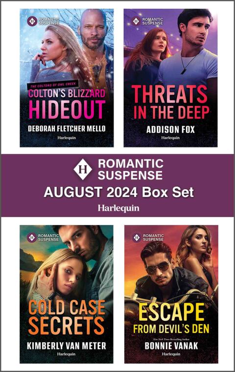 Cover image for book Harlequin Romantic Suspense August 2024 - Box Set