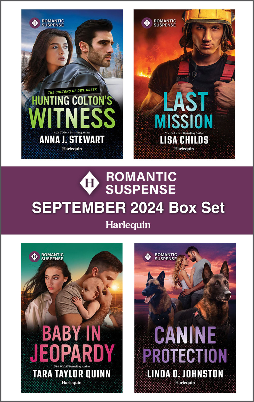 Reflowable Harlequin Romantic Suspense September 2024 - Box Set; $17.75