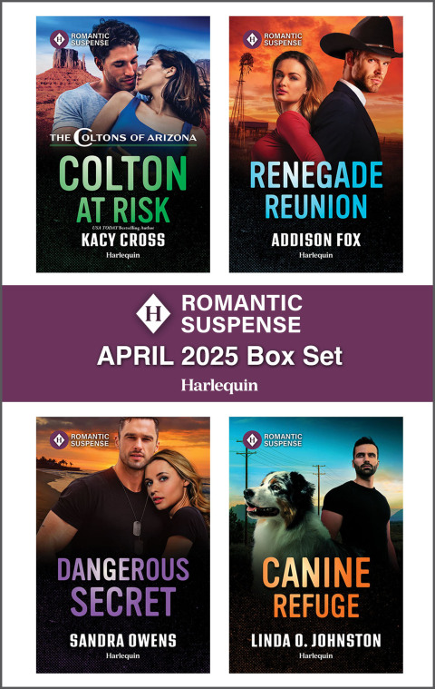 Cover image for book Harlequin Romantic Suspense April 2025 - Box Set