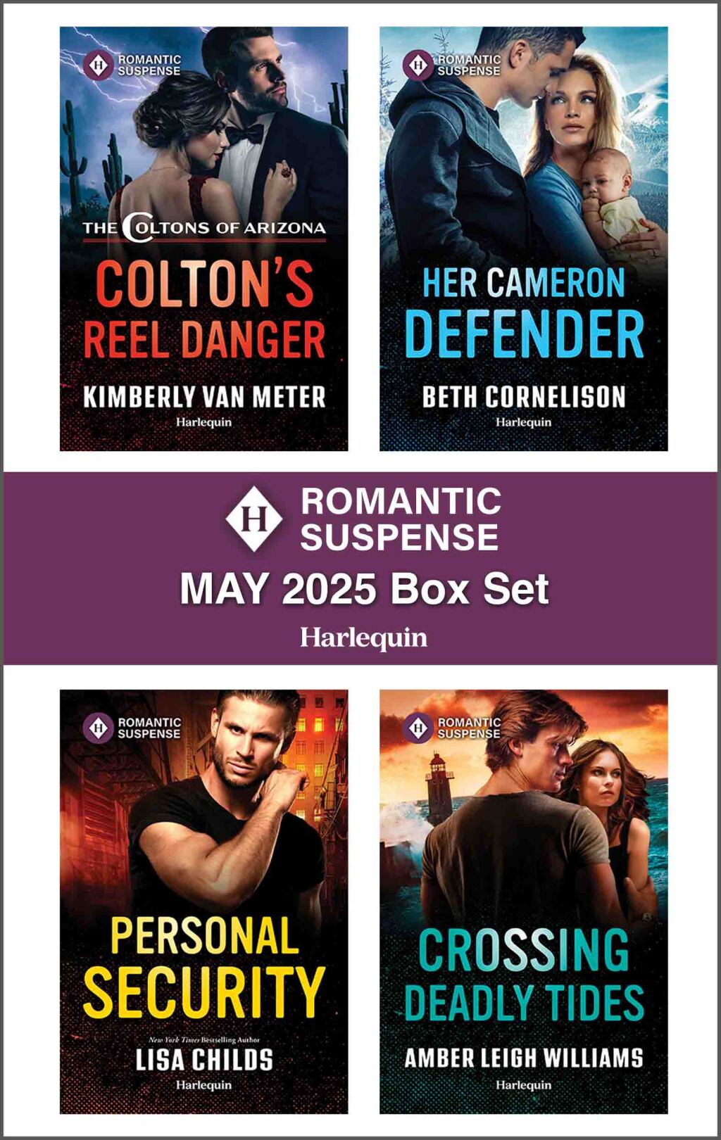 Reflowable Harlequin Romantic Suspense May 2025 - Box Set; $17.75