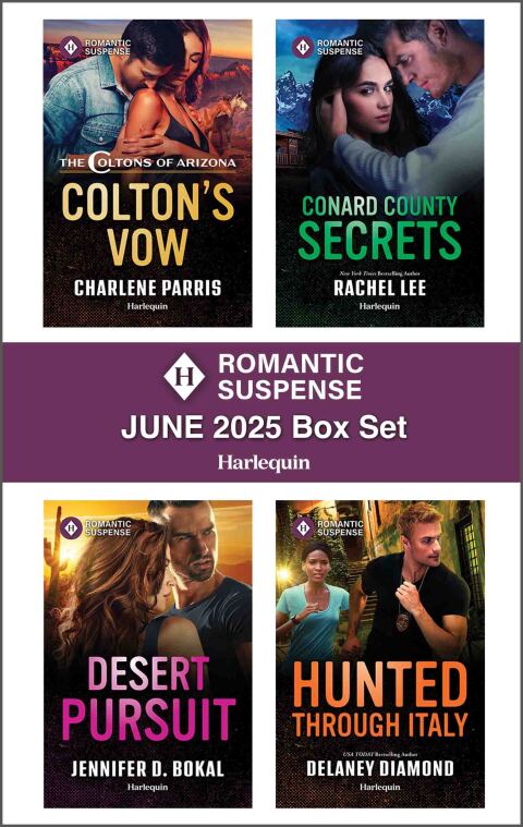Cover image for book Harlequin Romantic Suspense June 2025 - Box Set