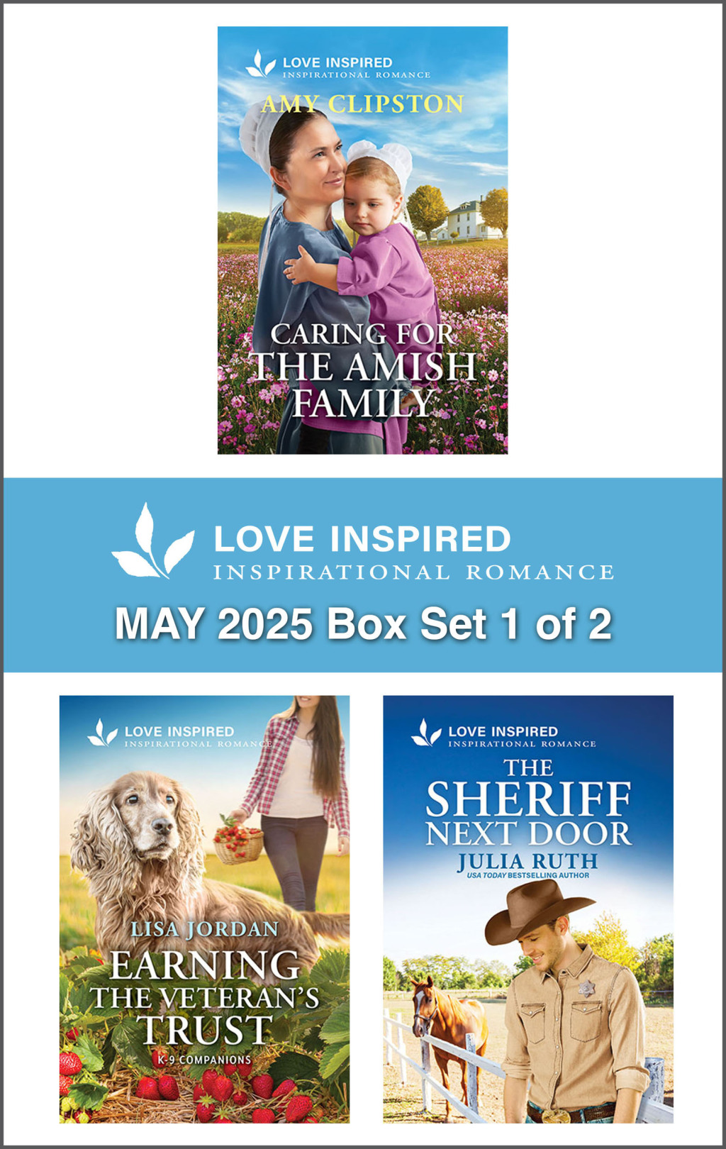 Reflowable Love Inspired May 2025 Box Set 1 of 2; $13.31