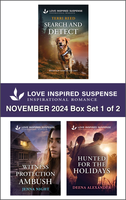 Cover image for book Love Inspired Suspense November 2024 - Box Set 1 of 2