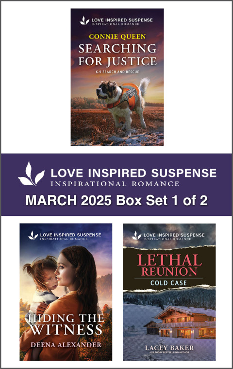 Cover image for book Love Inspired Suspense March 2025 - Box Set 1 of 2