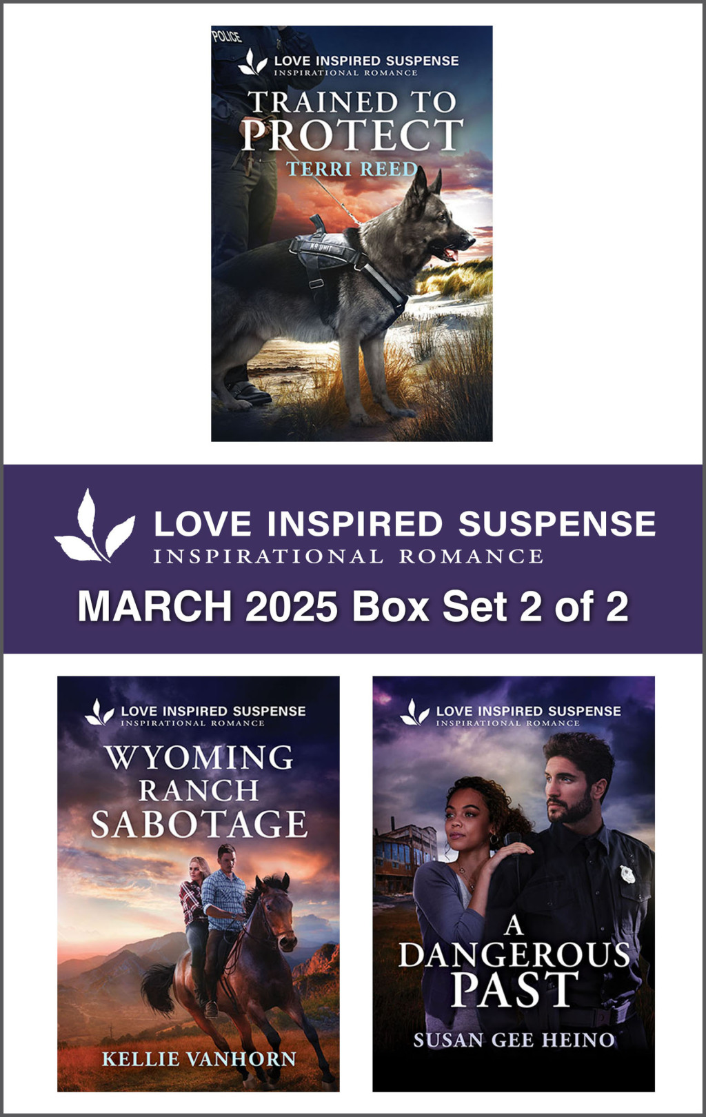 Reflowable Love Inspired Suspense March 2025 - Box Set 2 of 2; $13.31