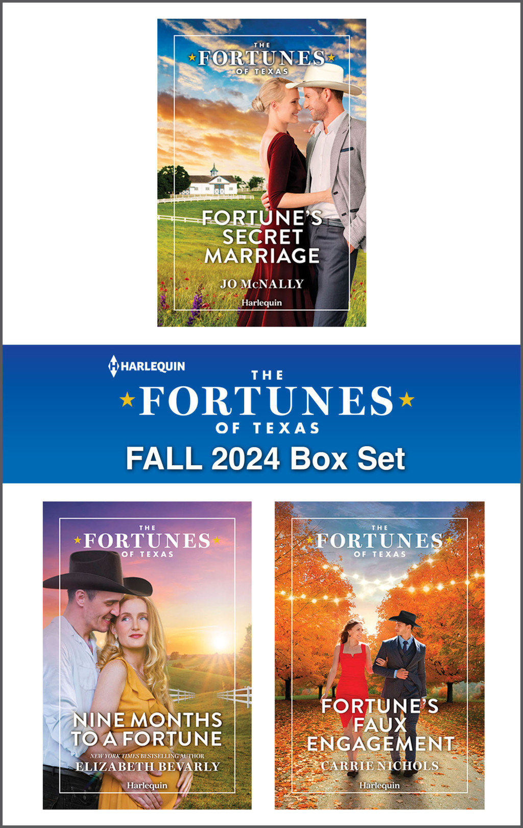 Reflowable Harlequin Fortunes of Texas Fall 2024 - Box Set 1 of 1; $13.31