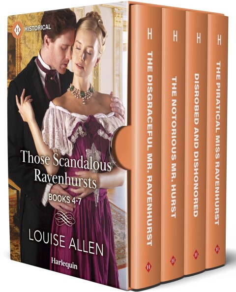 Cover image for book Those Scandalous Ravenhursts Books 4-7