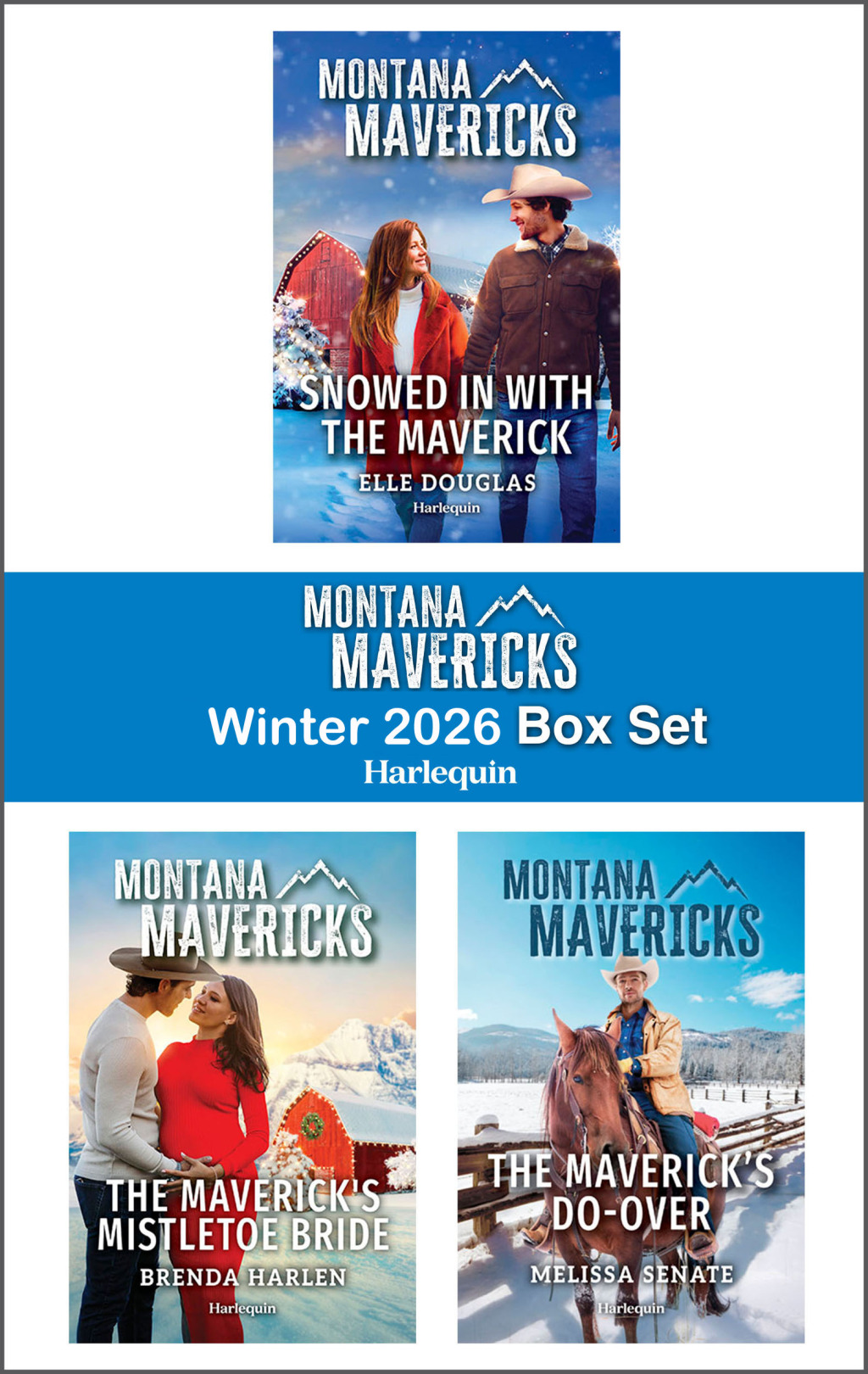 Reflowable Harlequin Montana Mavericks Winter 2026 - Box Set 1 of 1; $13.31