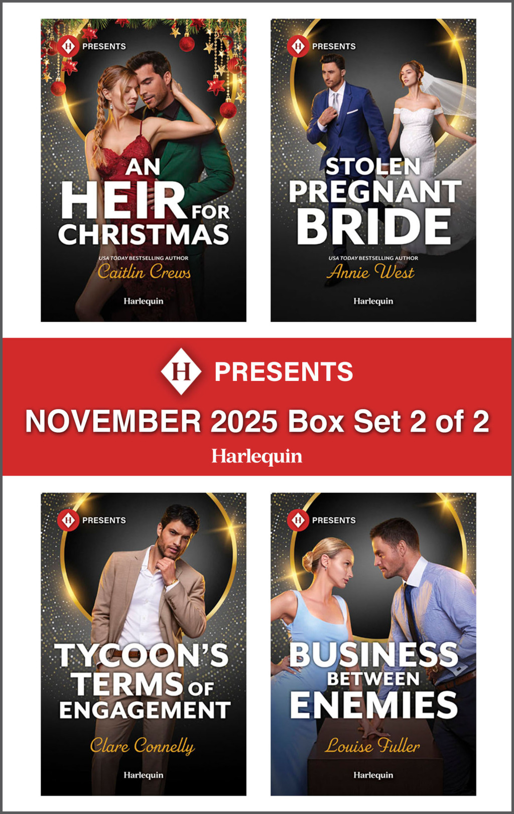 Reflowable Harlequin Presents November 2025 - Box Set 2 of 2; $17.75