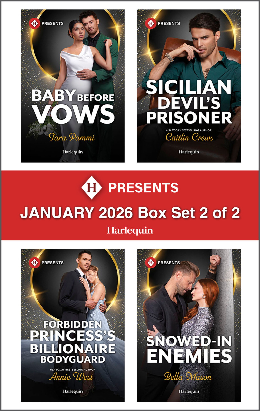 Reflowable Harlequin Presents January 2026 - Box Set 2 of 2; $17.75