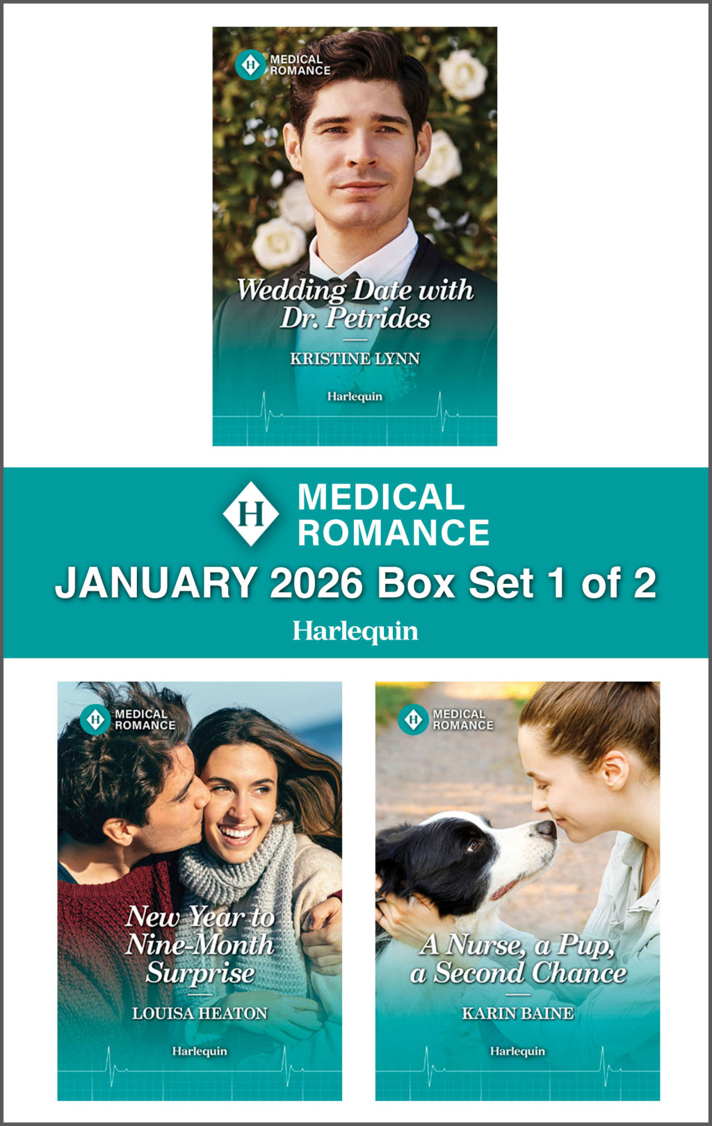 Reflowable Harlequin Medical Romance January 2026 - Box Set 1 of 2; $13.31