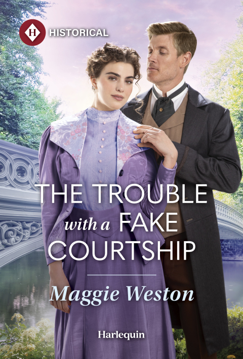 Cover image for book The Trouble with a Fake Courtship