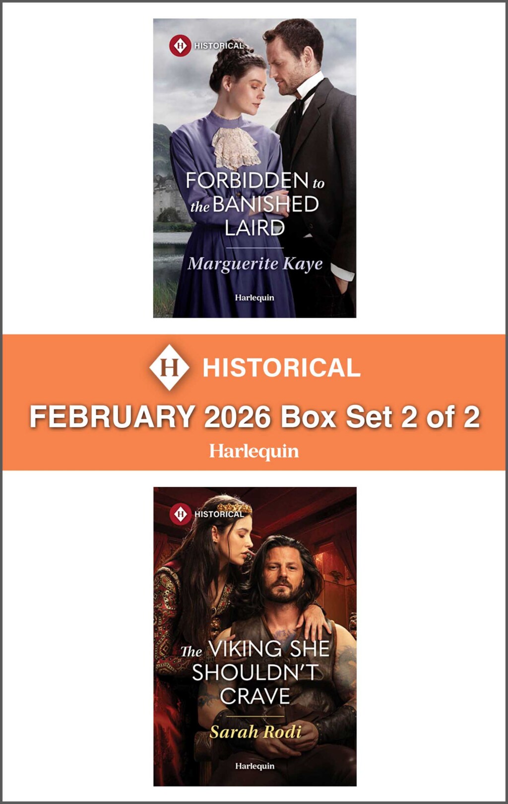 Reflowable Harlequin Historical - February 2026 - Box Set 2 of 2; $9.98