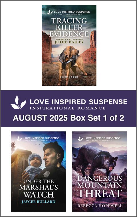 Cover image for book Love Inspired Suspense August 2025 - Box Set 1 of 2