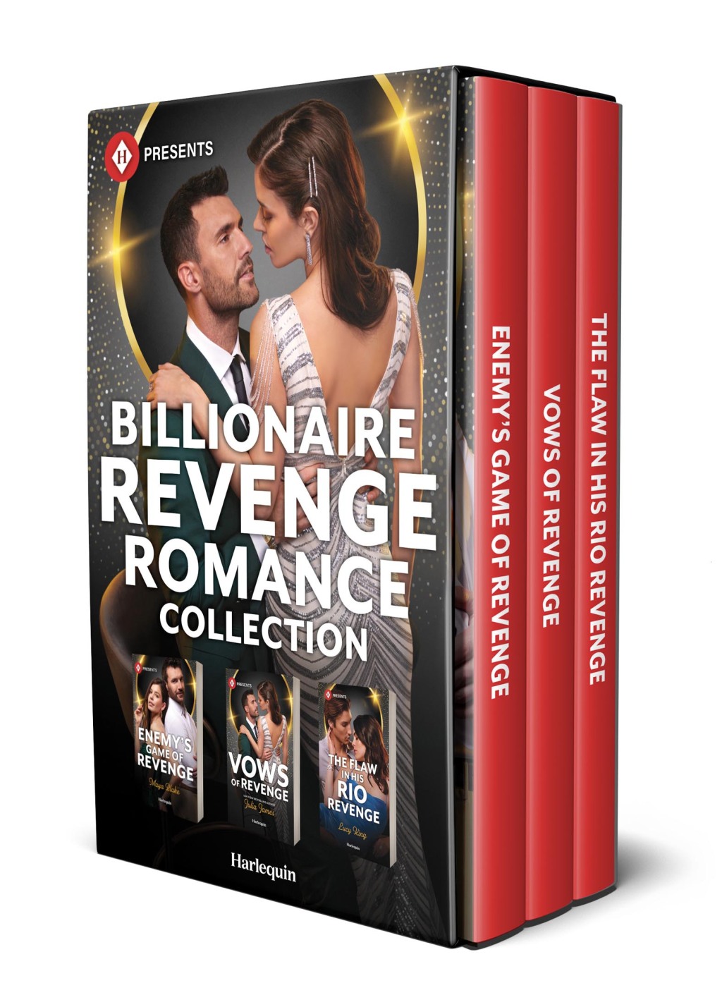 Reflowable Harlequin Presents Billionaire Revenge Romance Collection; $13.31