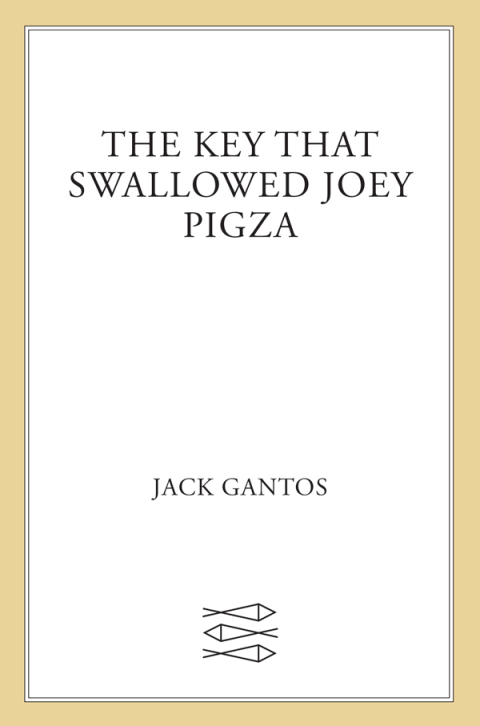 Cover image for book The Key That Swallowed Joey Pigza