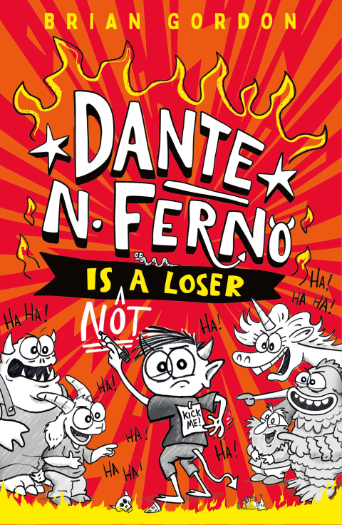Cover image for book Dante N. Ferno Is NOT a Loser