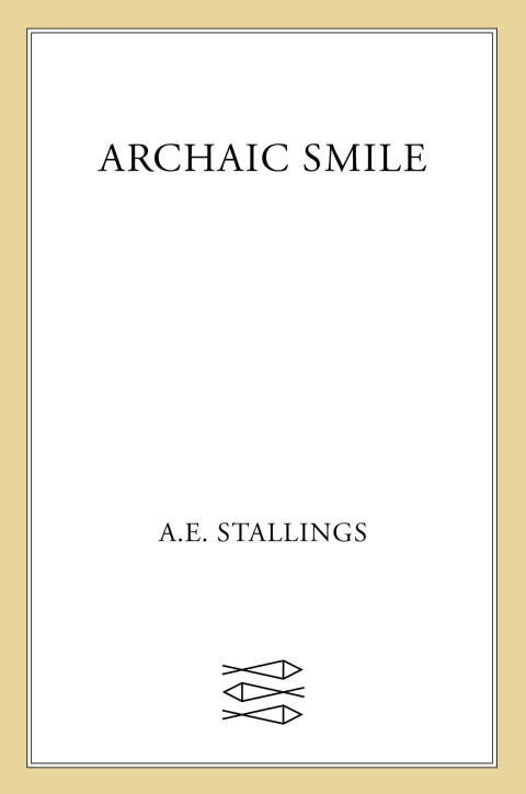 Cover image for book Archaic Smile