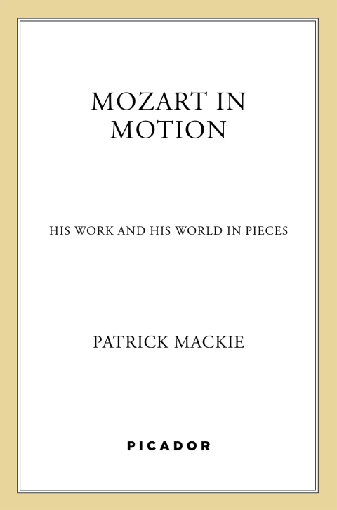 Cover image for book Mozart in Motion