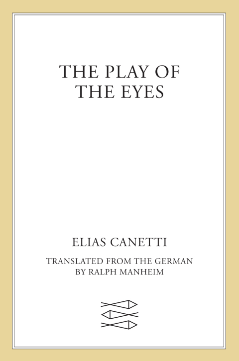 Cover image for book The Play of the Eyes