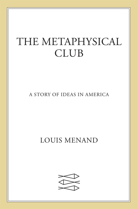 Cover image for book The Metaphysical Club